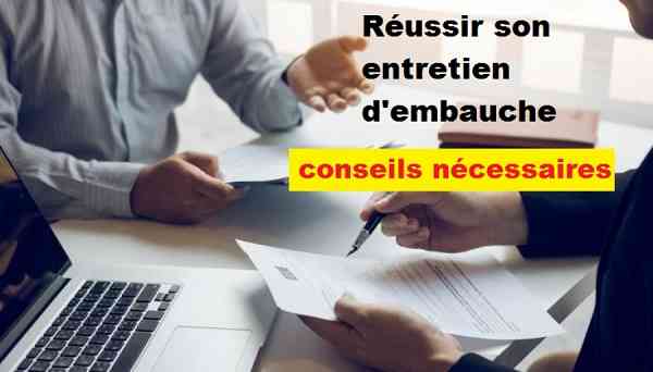Réussir son entretien d'embauche